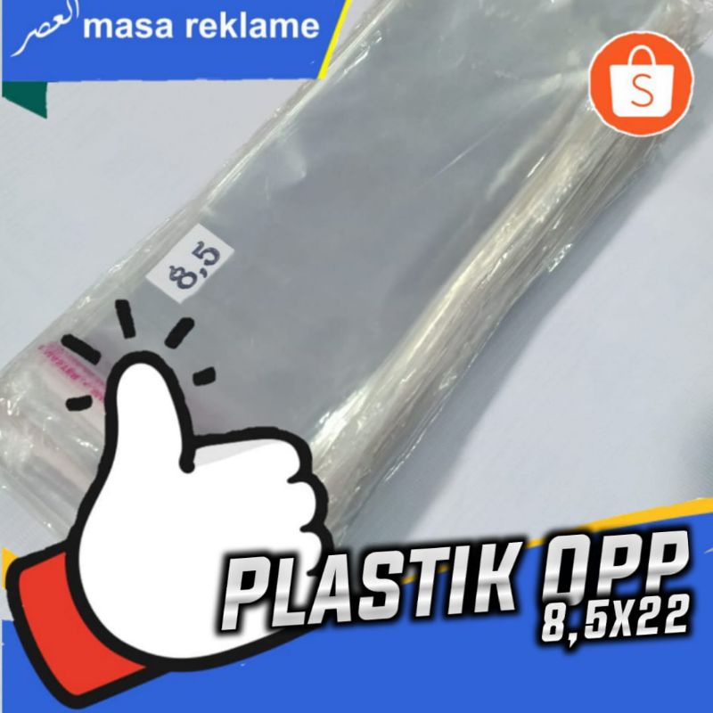 

Plastik OPP 8,5 x 22