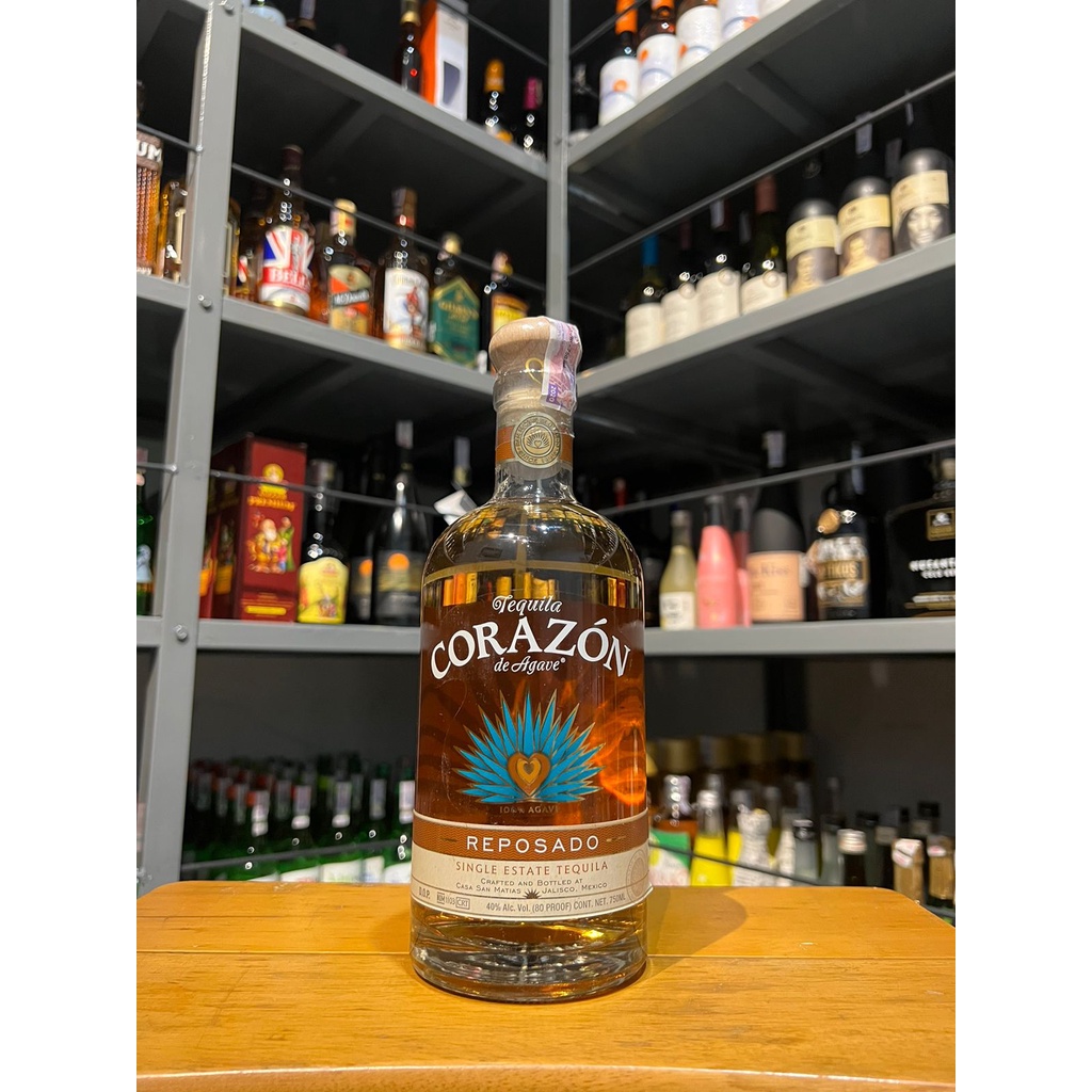 TEQUILA CORAZON DE AGAVE REPOSADO 750ML