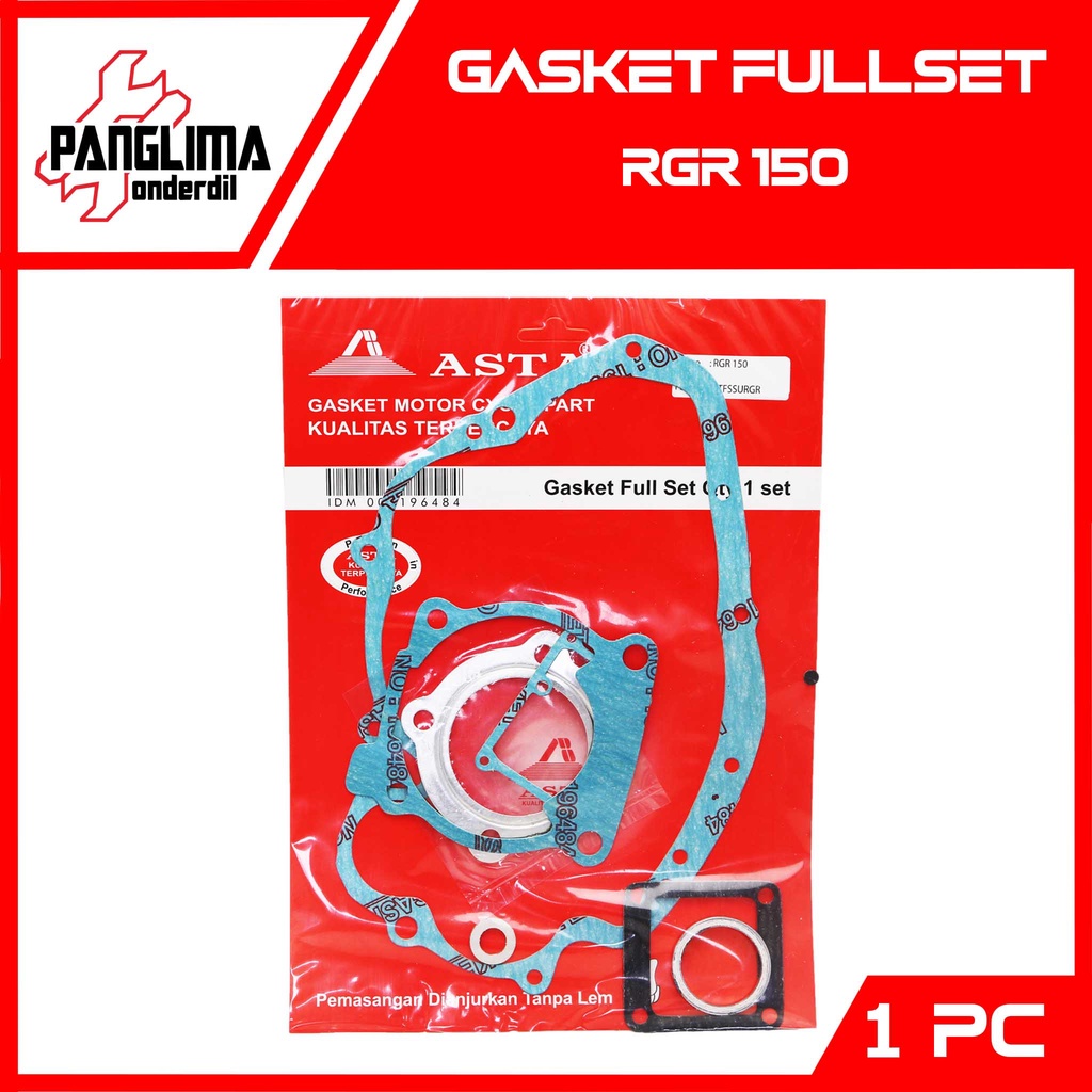 Gasket Fullset RGR 150 Merk Asta Perpak-Topset Paking-Packing Full-Top-Set