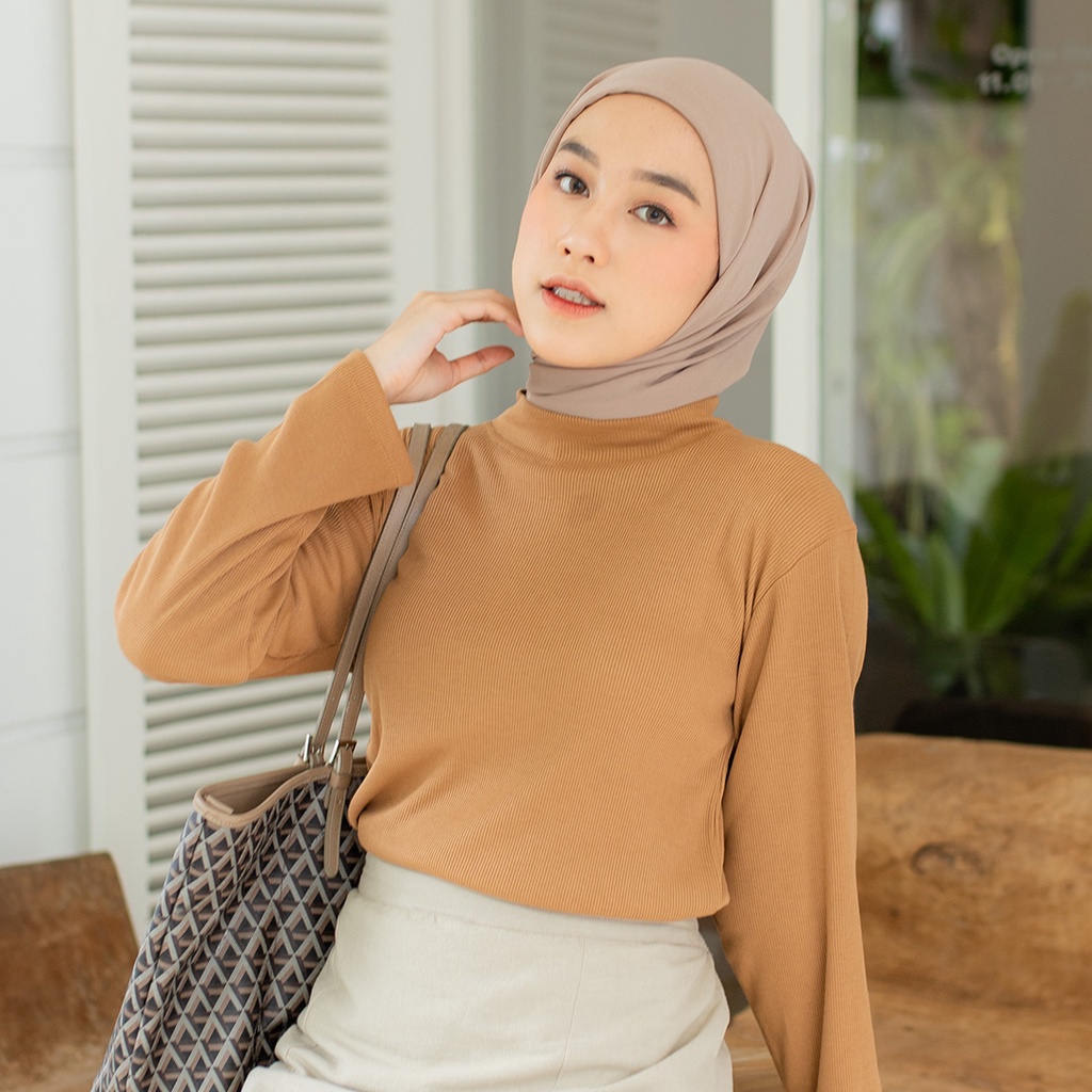 Ivvy Inner Turtleneck | Manset Panjang Basic [YEPPUOUTFIT]