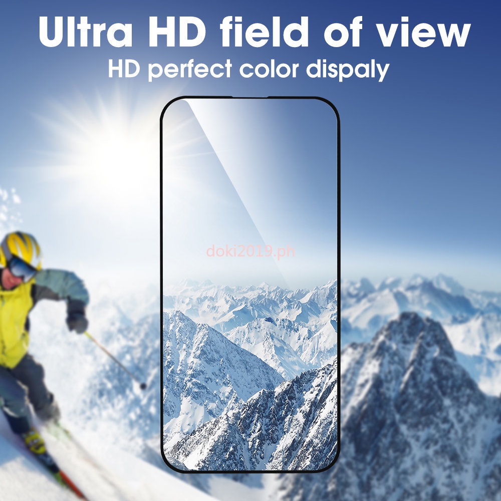 1-3pcs Pelindung Layar Tempered Glass 3D Curved 14Pro 14Plus 14Pro Max Untuk Apple iPhone 14