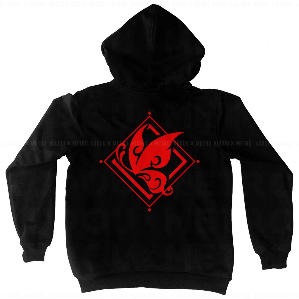 Hoodie Hu Tao Genshin Gaming Genshin Impact Waifu Premium Unisex