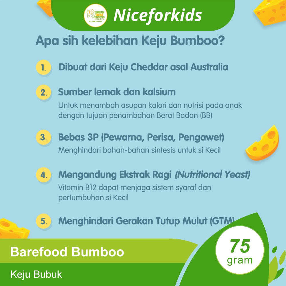 Bumboo Barefood Kaldu &amp; Abon Anak MPASI Tanpa MSG - Gula &amp; Garam