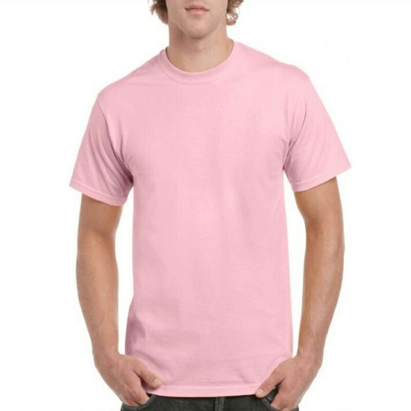 Kaos Polos Cotton Combed 30s Pria Wanita Round Neck Katun Premium Adem Baju Oblong Murah