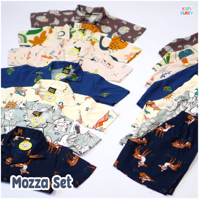 SETELAN RAYON MOZA KIDS BY KIDSDIARY