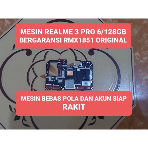 mesin realme 3 pro 6-128GB normal mesin realme 3 pro rmx1851 normal mesin realme 3 pro mesin realme 