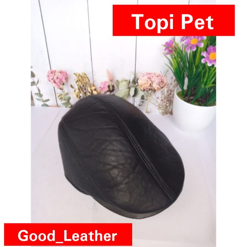 Topi kulit original Maher zein/topi pet/topi pelukis