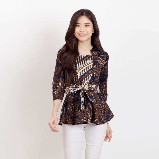 BLOUSE ATASAN BATIK WANITA 311  Mrs1