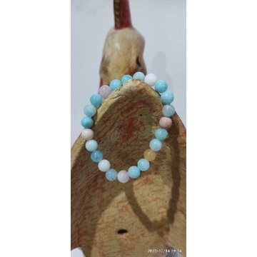 gelang chakra rainbow amazonite