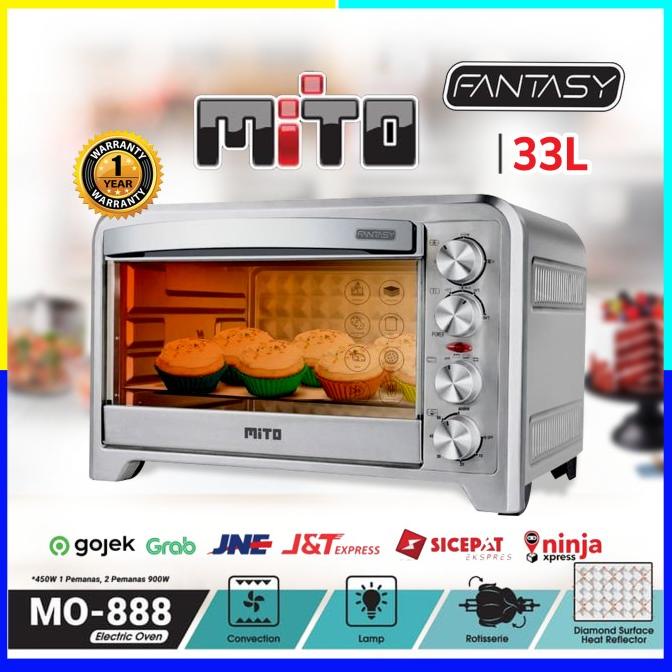 Mito MO-888 Electric Oven 33 Liter Fantasy