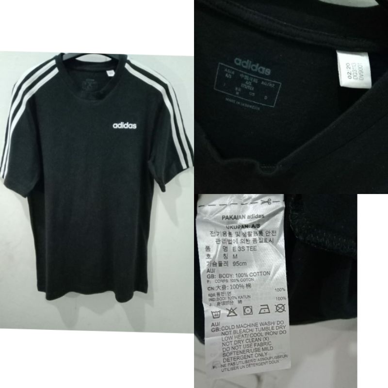 kaos adidas garis3