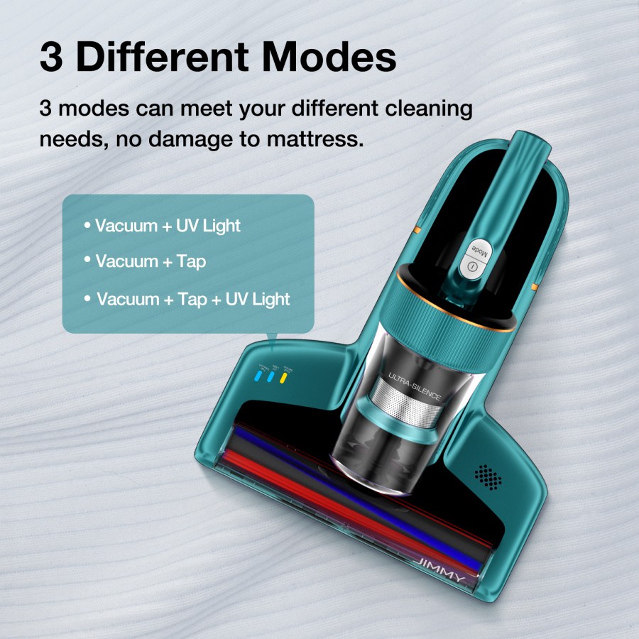 JIMMY BX6 UV Anti Dust Mite Vacuum Cleaner Ultrasonic Bed Sofa