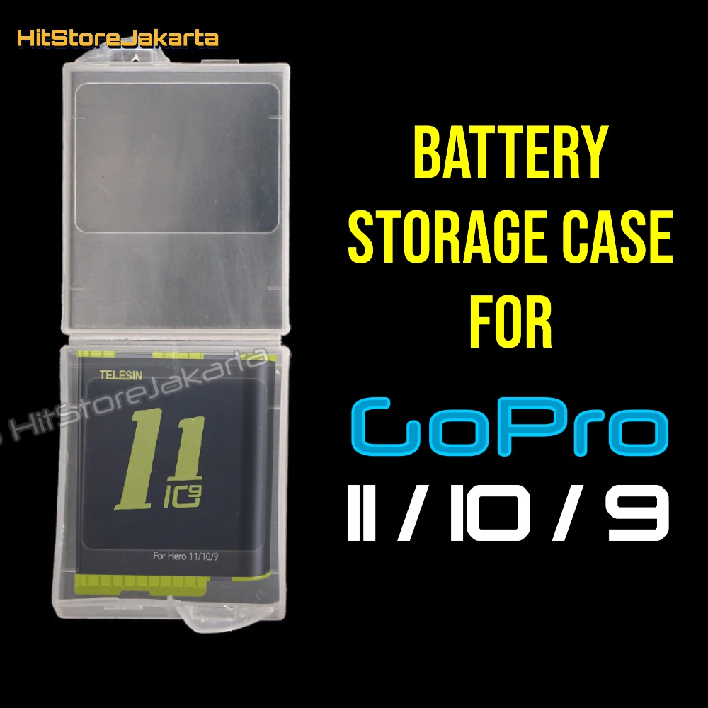 Kotak Baterai Battery Case For GoPro 12 GoPro 11 GoPro 10 Battery Box GoPro 9