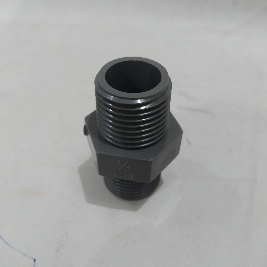 Dobel Double Neple Nepel Pipa 1/2&quot; 1/2 inch