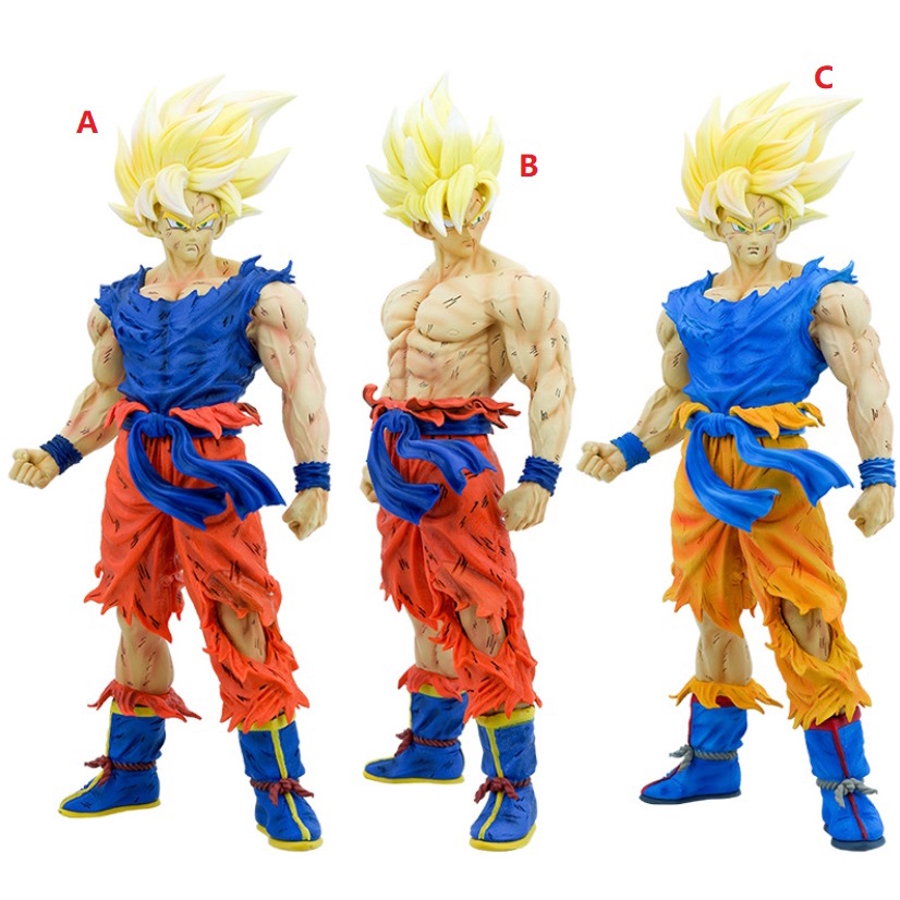 Super Saiyan Goku Big Size Action Figure Dragon Ball Tinggi 43CM