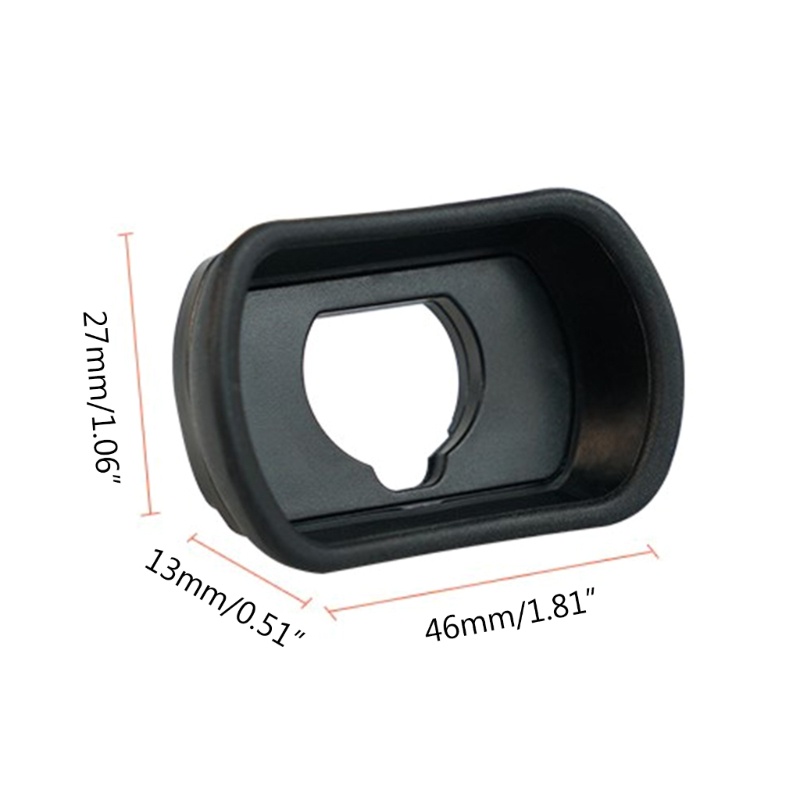 Cre Cover Eyecup Viewfinder Kamera Pengganti Bahan Karet Untuk GFX100 XH2S XT3 XT1