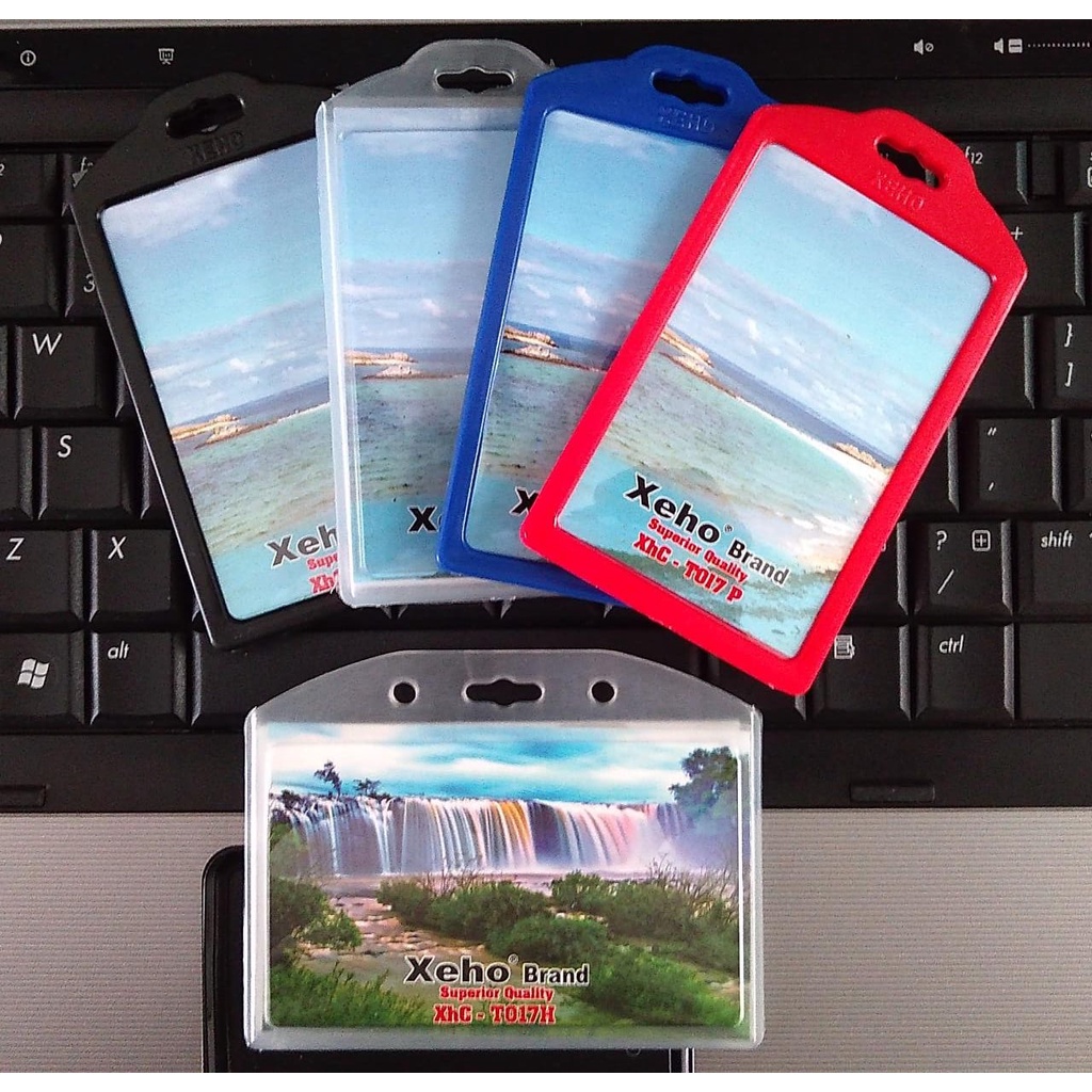 

Name Tag Id card Holder XEHO Tempat Simpan Kartu Plastik Tebal murah