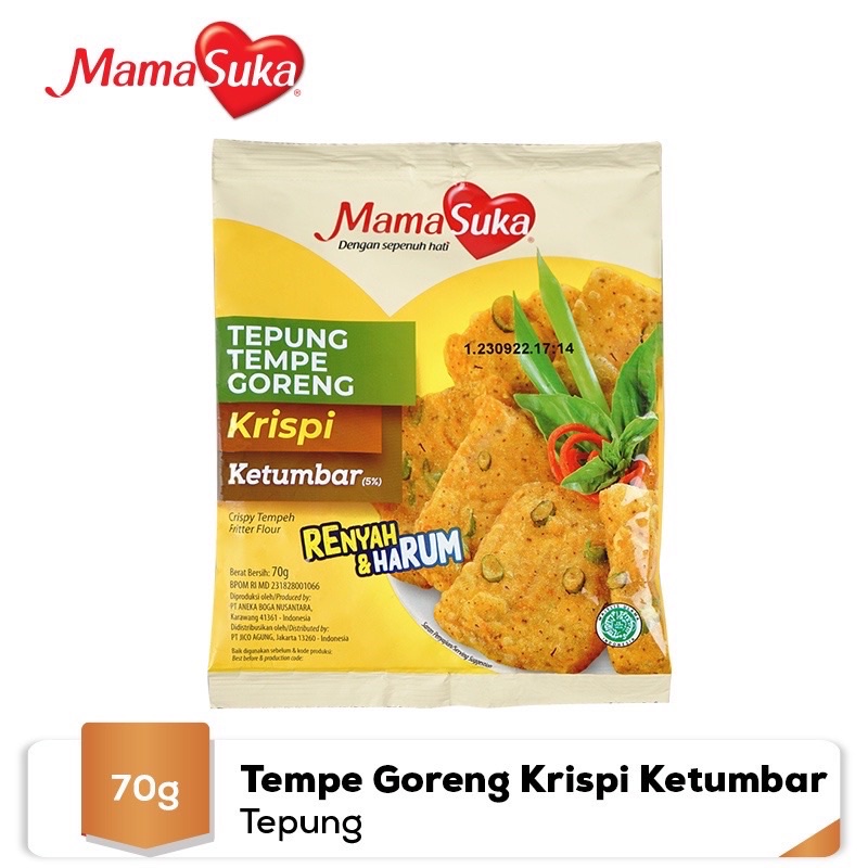 

mamasuka tepung tempe goreng 70 gr