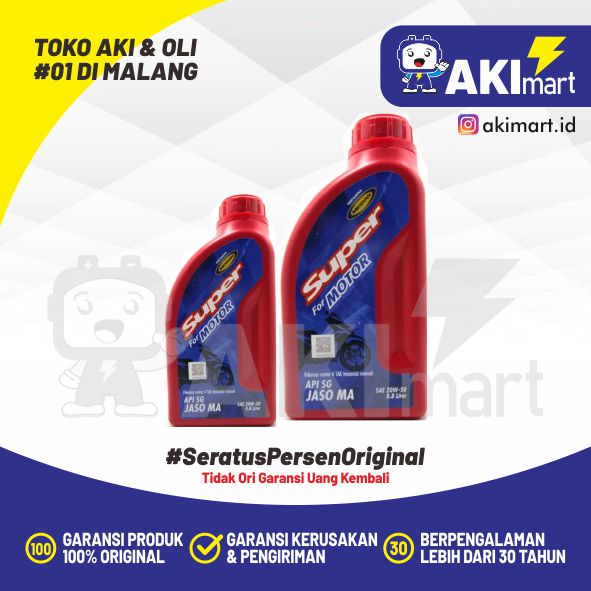 Pertamina Mesran Super Motor 800 ml Oli Mobil