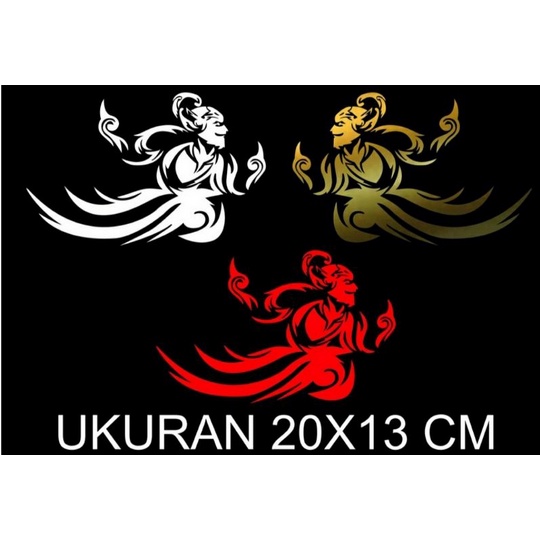 0104 Sticker CUTTING  wayang HARYANTO cuting MOBIL PICK UP