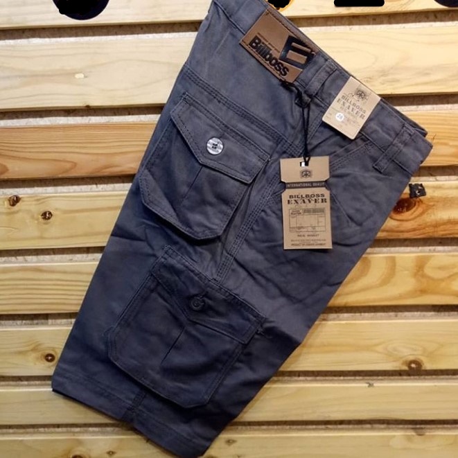 celana cargo pendek PINGGANG KARET pria/jeans cargo pendek/celana jeans pria cargo terbaru/redy size 26-38