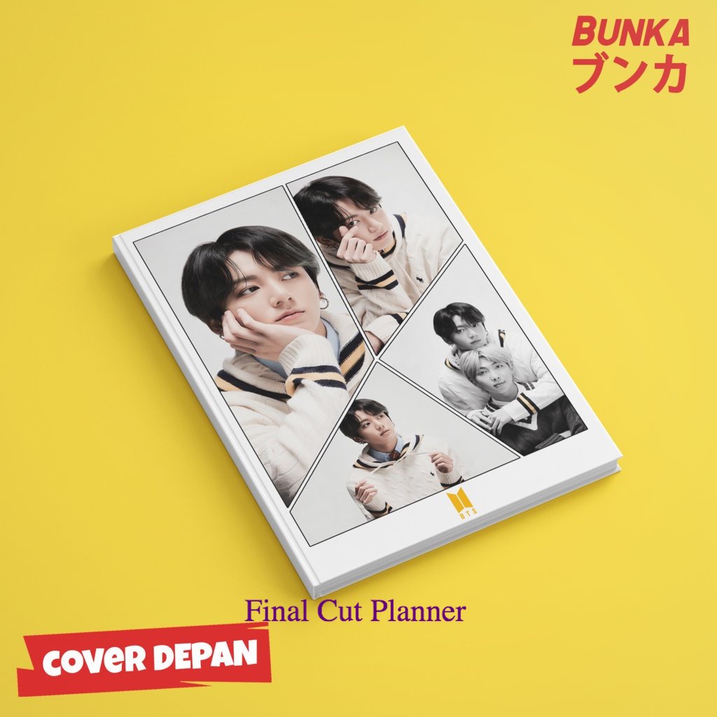 

Notebook KPOP BTS Frame Jungkook Hardcover A5 Buku Tulis Catatan Notes Agenda Planner Jurnal .