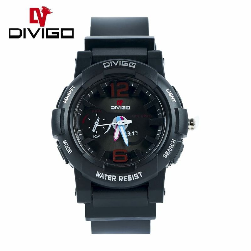 Divigo D14 Warna Pilihan Jam Tangan Pria Wanita Analog