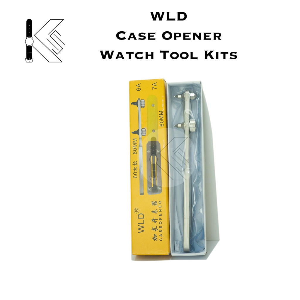 Engkol Alat Pembuka Tutup Belakang Jam Tangan Case Opener Alat Servis Jam Tangan 6 Cm WLD Professional Watch Tool Kits