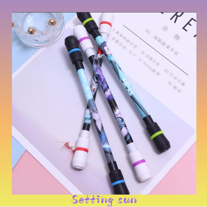 Spinning Pen Murah LED Rotating Gaming Pen Oily Luminous Pen Balance Pen Fleksibel Untuk Pemula Berputar TN