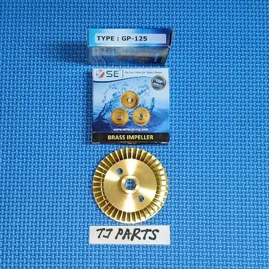 Impeller/Kipas Mesin Pompa Air National/Panasonic GP 125/125 Watt, Kuningan