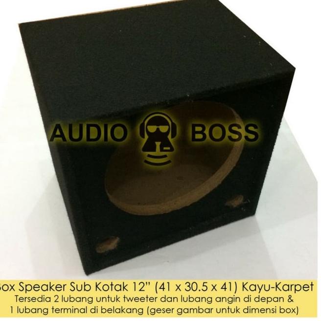 Produk Ekslusif--Box speaker 12 inch kotak karpet / box 12inch kotak / box 12" karpet