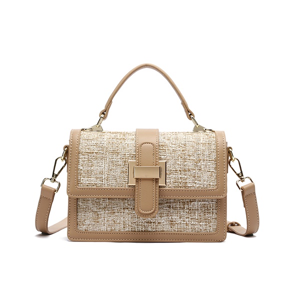 HANA Selbie Sling Tweed Bag M3511 - Khaki
