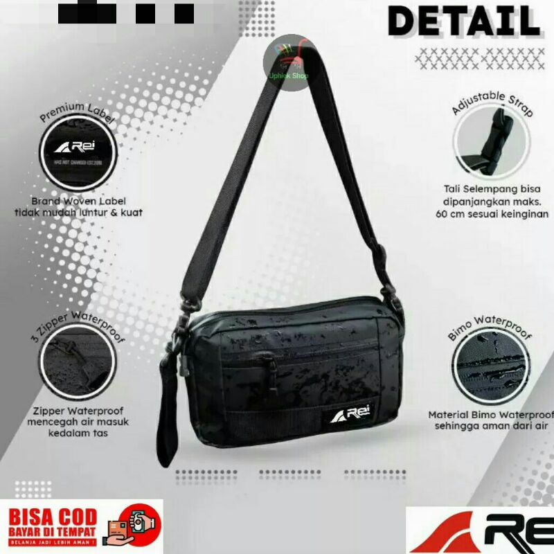 Tas Genggam /Clutch Waterproof / Tas Selempang Anti Air