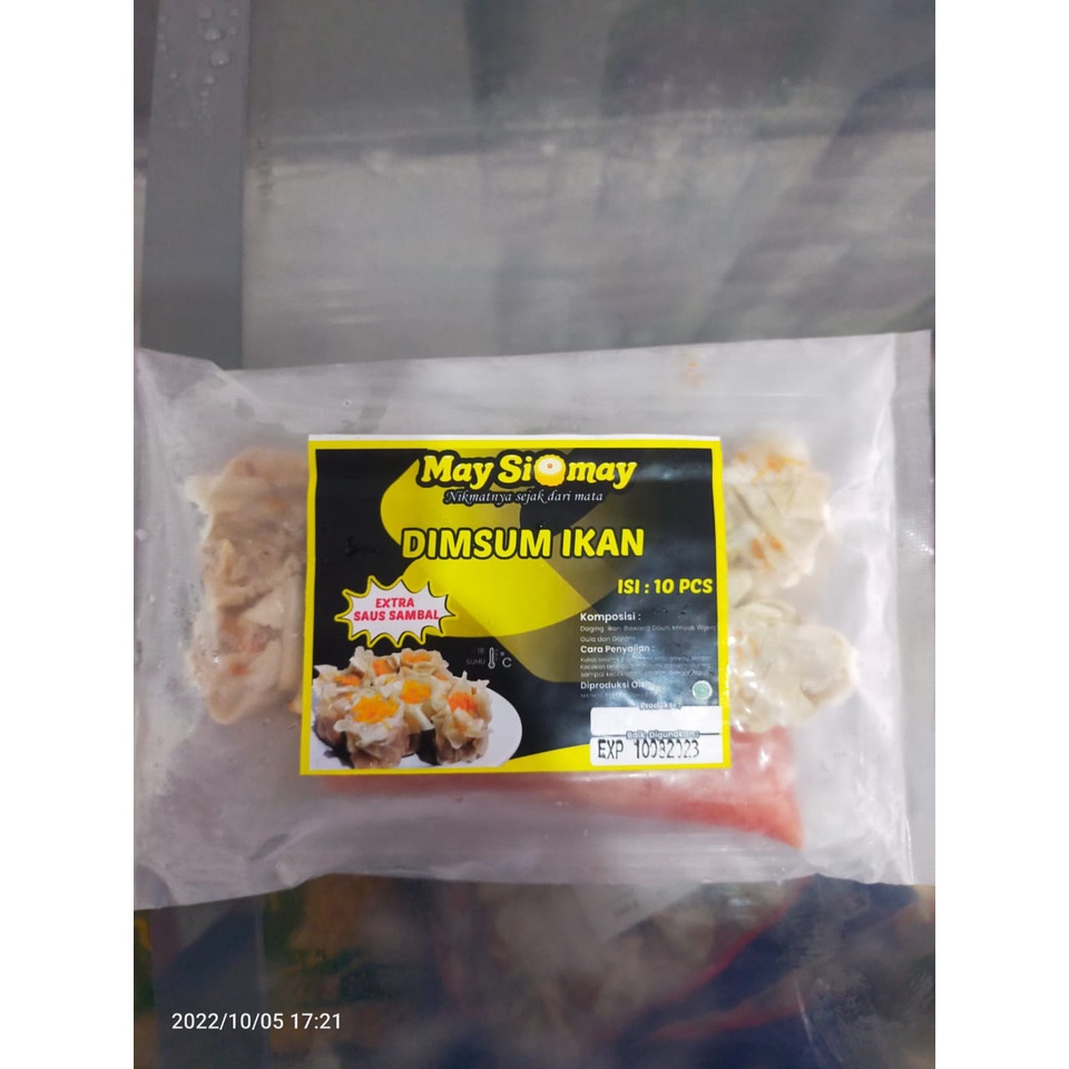 

Dimsum Ikan May Siomay isi 10 Makanan Beku Segar Cepat Saji Olahan Rumahan