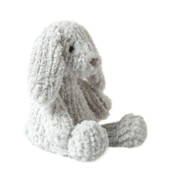 Manhattan Toy Adorables Theo Bunny Grey - Medium