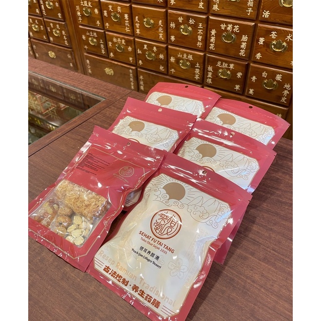 

Paket Peach Gum Grade Super/ Peach Gum+Snow Bird Nest+Snow Fungus