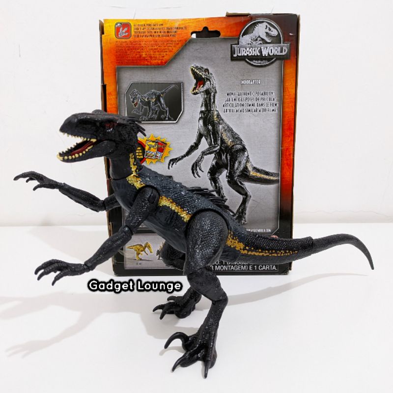 Jual Mattel Jurassic World Dino Rivals Fallen Kingdom Dinosaurus Figure Indoraptor Shopee 5488