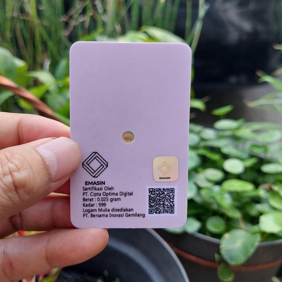 Stok Terbatas EMAS MINI 24 KARAT EMASIN - BIG GOLD EDISI HAPPY WEDDING SERIES