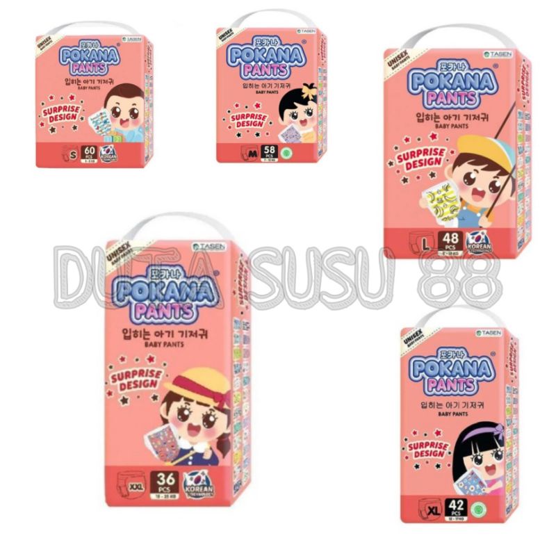 Pokana Pants S60/M58/L48/XL42/XXL36