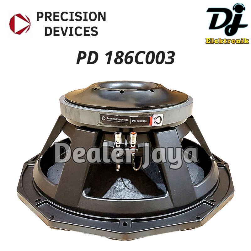 Speaker Komponen Precision Devices PD 186 C003 / 186C003 - 18 inch
