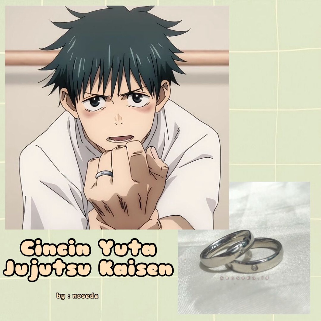 Cincin Yuta Okkotsu Cosplay Ring Rika Karakter Anime Jujutsu Kaisen 0