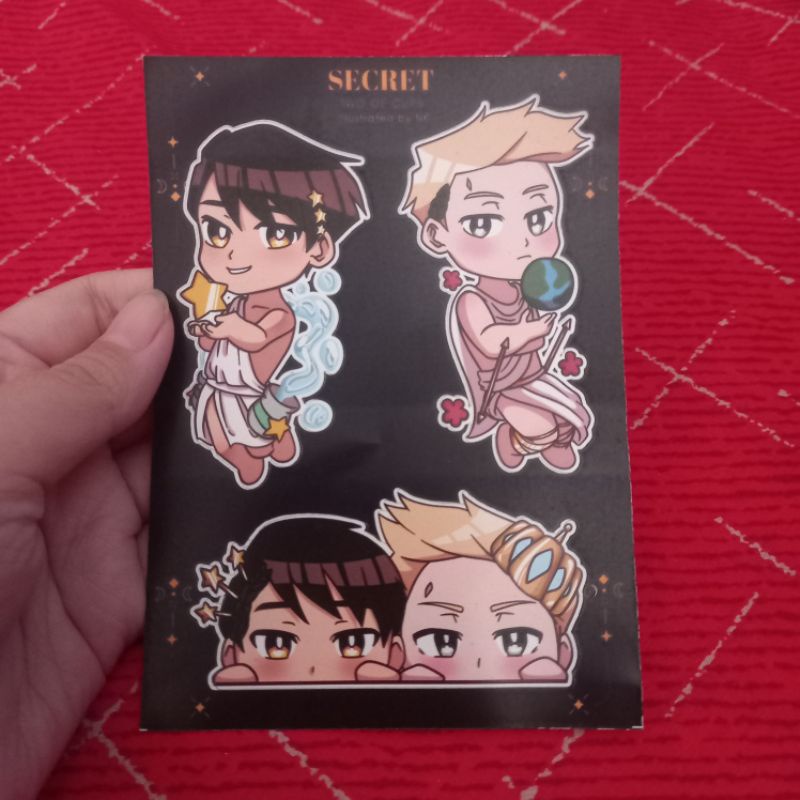 Fanmerch Hetalia Ranneshi Indonesia Netherland Sticker