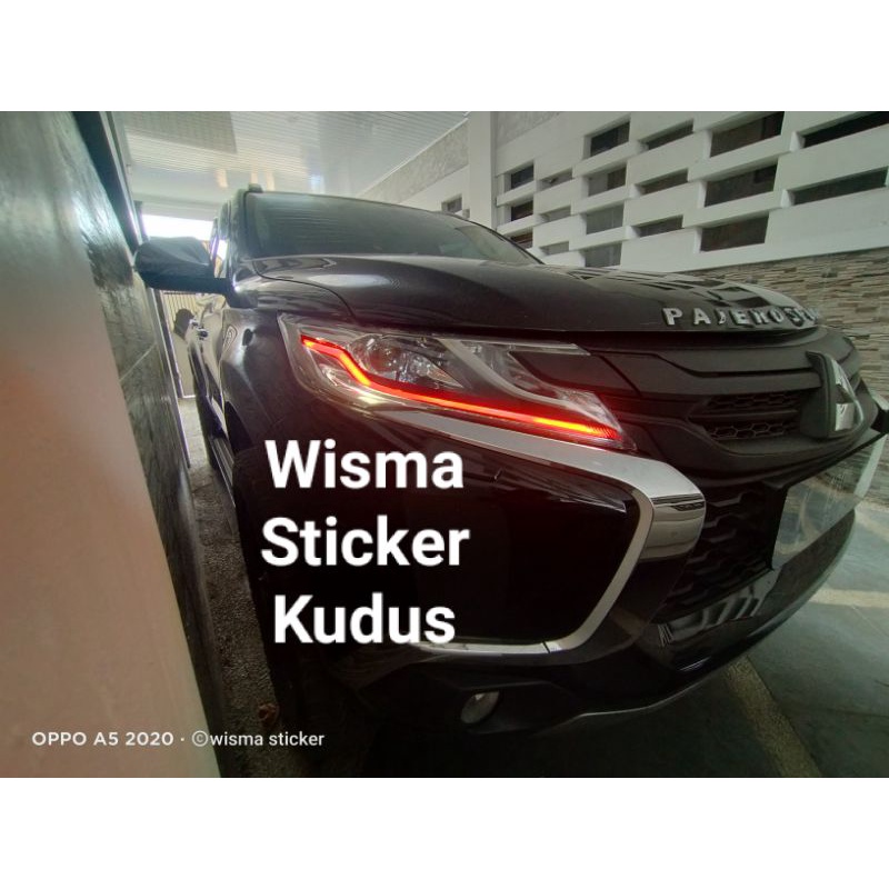 Stiker Alis Pajero Sport / Stiker Alis Lampu Pajero Sport