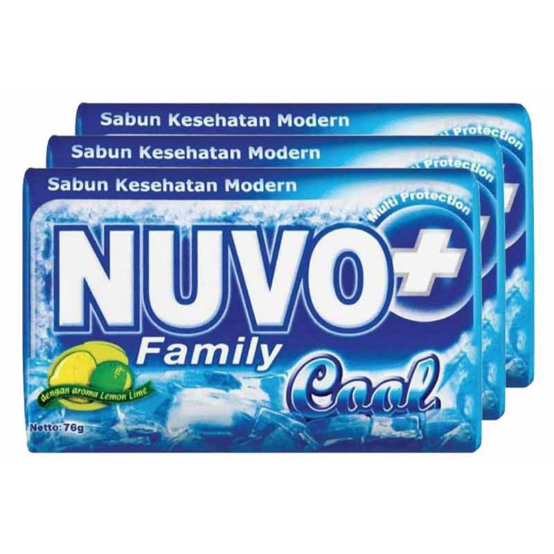 Sabun Nuvo Family Antibacterial 76g