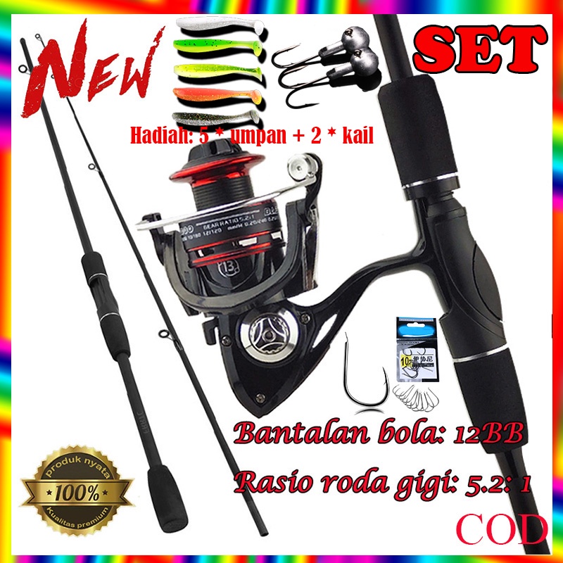 Max Drag 8kg Carbon Fishing Rod Metal Spinnning Fishing Reel Pancing Alat Pancing 1.65m 1.8m Pancing Murah Alat Alat Pancing Fishing Reel 2000-5000 Joran Pancing Gulungan Pancing Fishing Wheel Fishing Pole Umpan Senar Pancing Hook Combo Fishing Gear