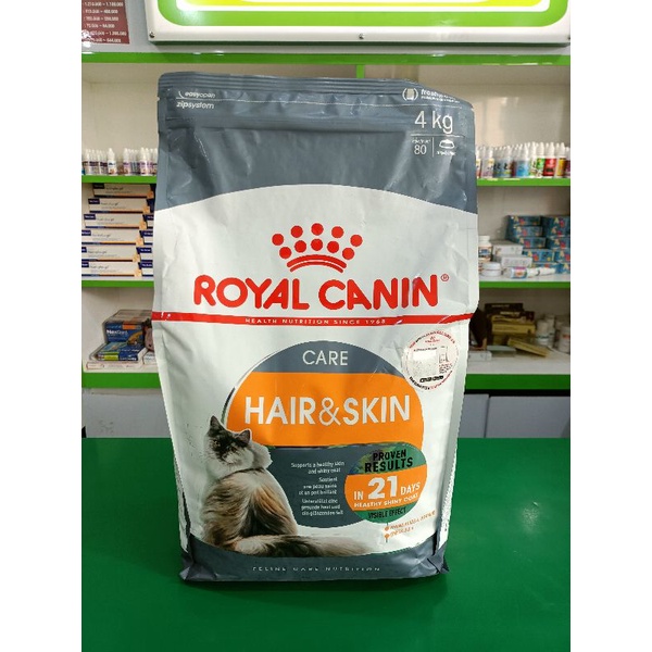 Rc hair n skin 4kg Freshpack - Royal canin/ makanan kucing Royal Canin Hair n skin