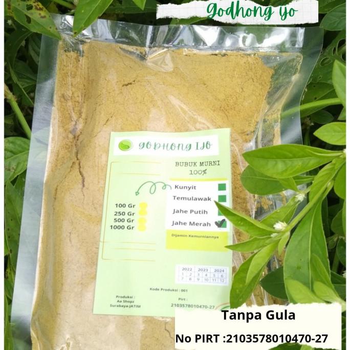 

JAHE MERAH BUBUK MURNI 500 GRAM BRG BARU