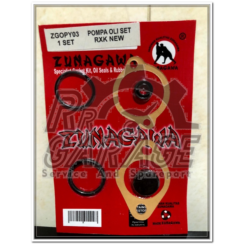 Seal Sil Pompa Oli samping set/ paking Set pompa oli samping Komplit Yamaha Rx King,Rx king New