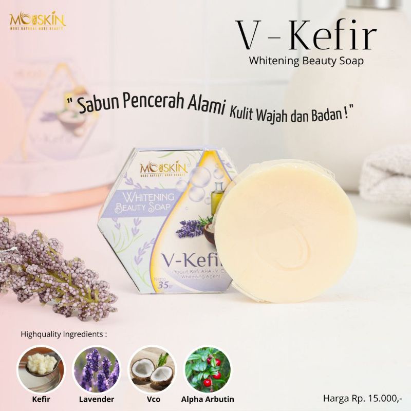 Sabun v kevir moraskin VCO V Kefir moraskin moiskin 35gram ready umtuk 20gram Po