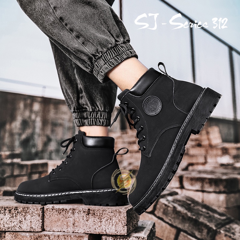 [JWALK] Sepatu Sneakers Pria Boots Fashion Cakep Buat Tongkrongan Kualitas Import Premium -312